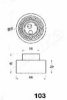 NISSA 1307016A03 Tensioner, timing belt